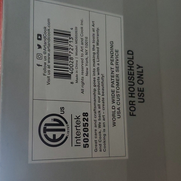 AR-COOK SLOW COOKER 1.5QT NEW IN SEALED BOX - Picture 5 of 7